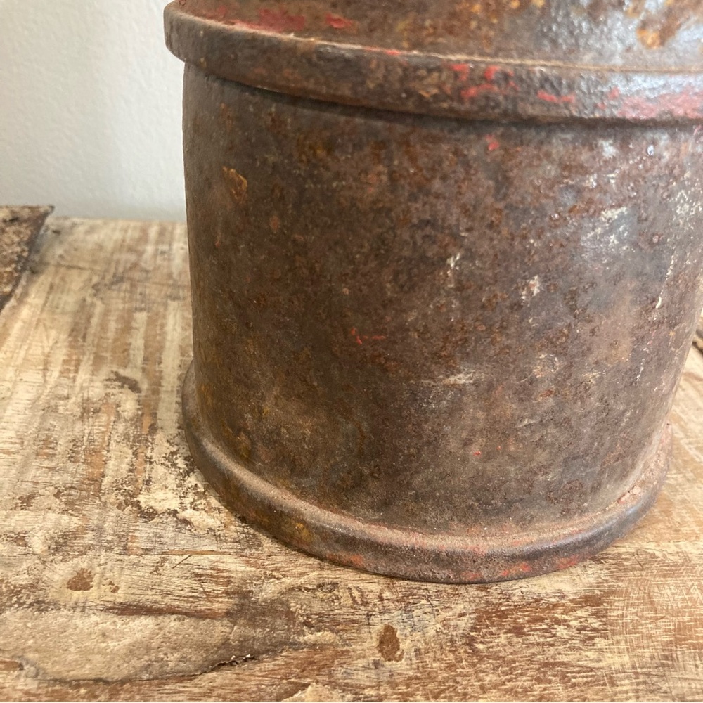 3 Vintage Bolser Corporation Roadside Flares Rusty Metal Decor Stackable - Picture 15 of 15